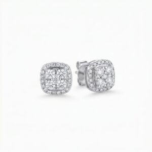 intertwined triple band diamond ring