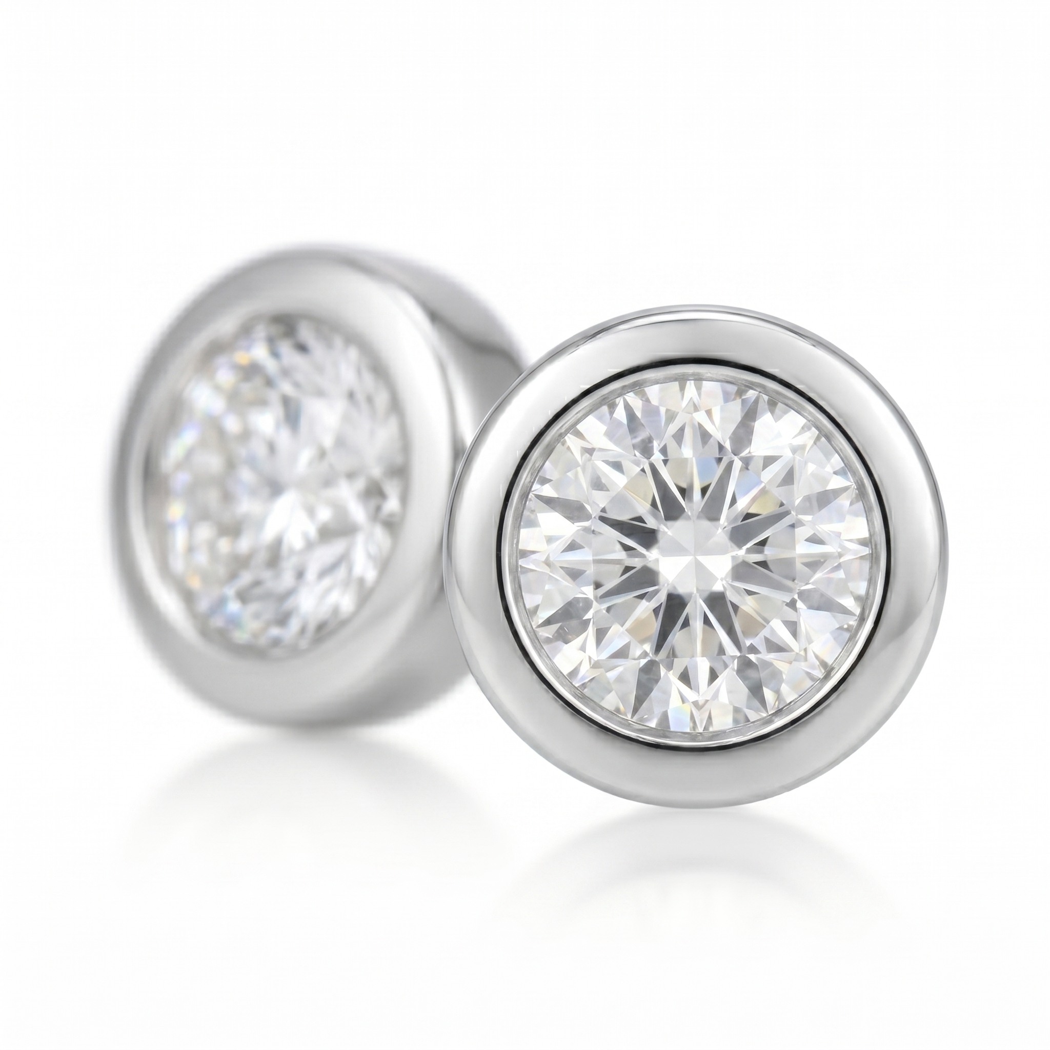 intertwined triple band diamond ring
