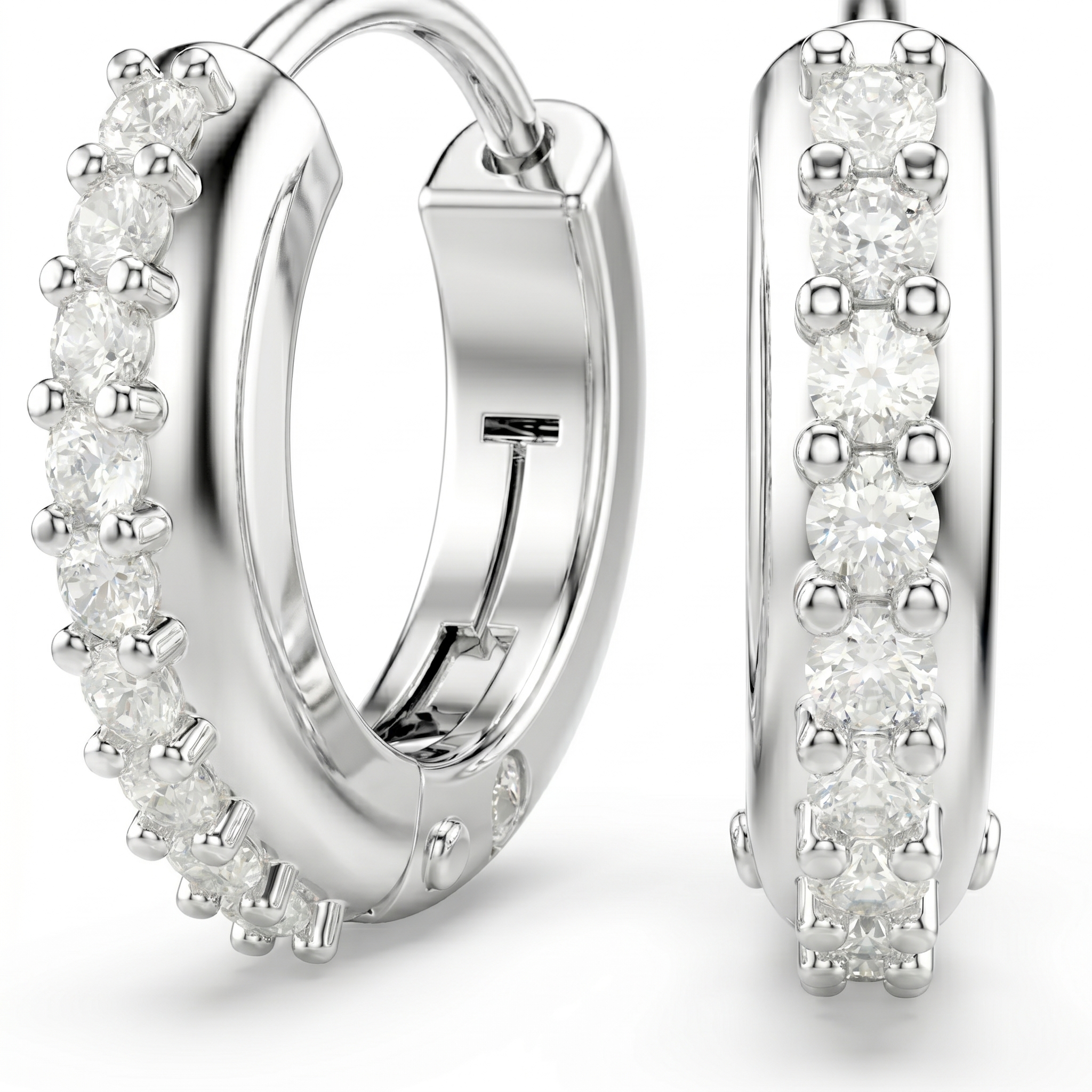 intertwined triple band diamond ring