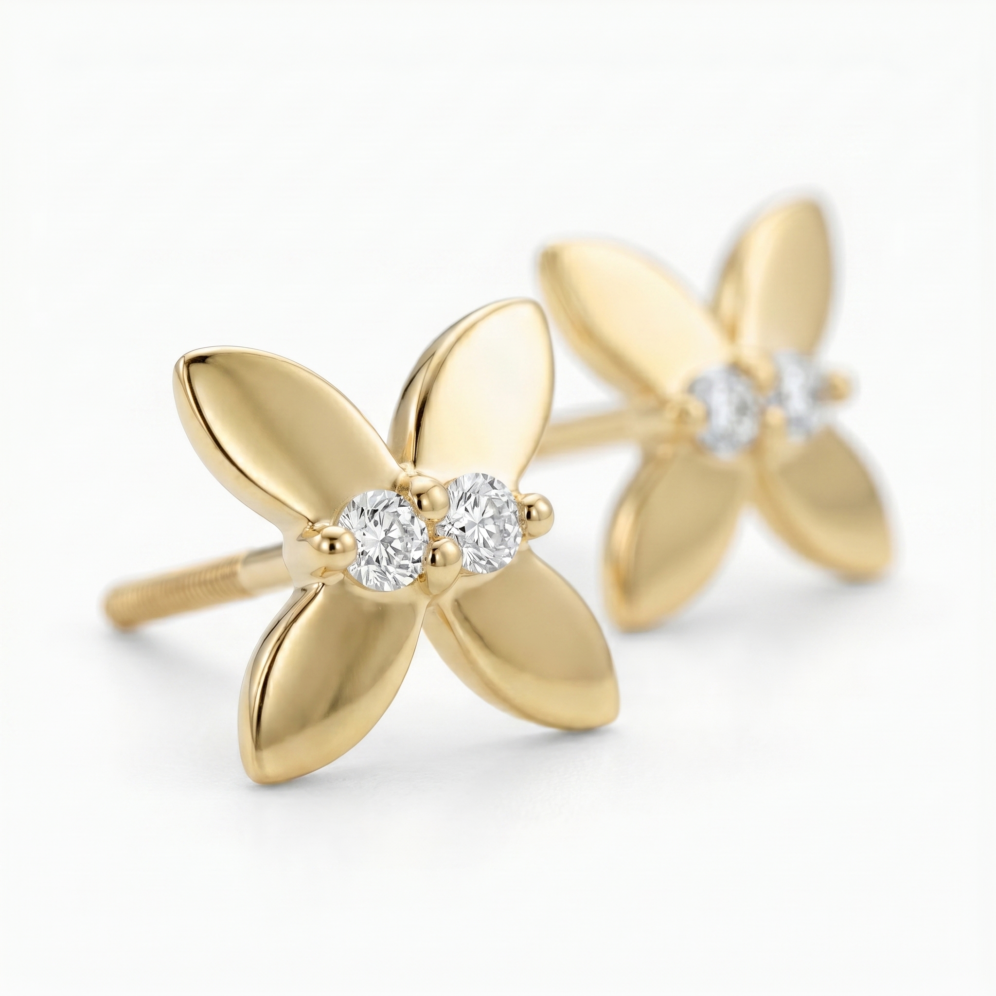intertwined triple band diamond ring