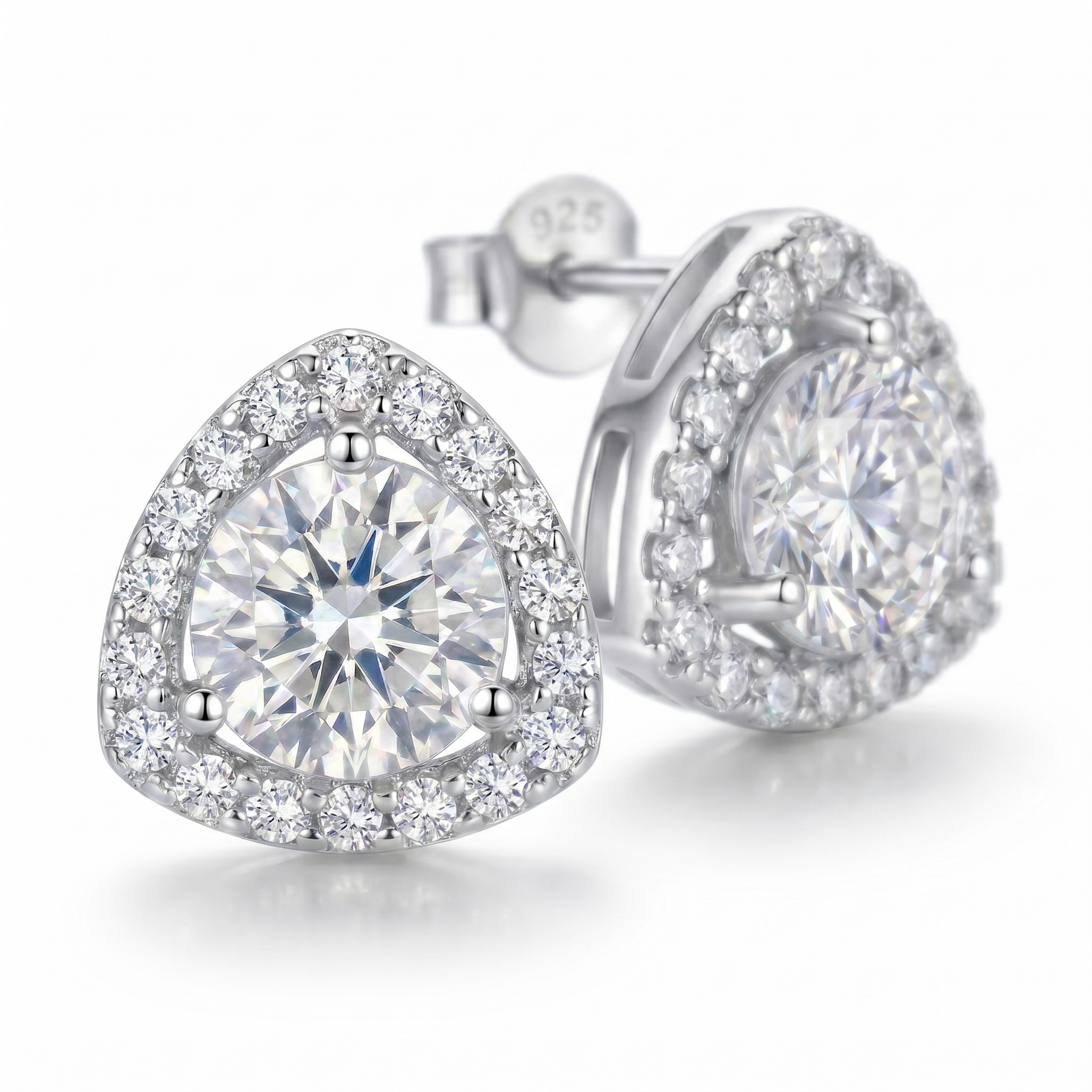 intertwined triple band diamond ring