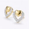 intertwined triple band diamond ring