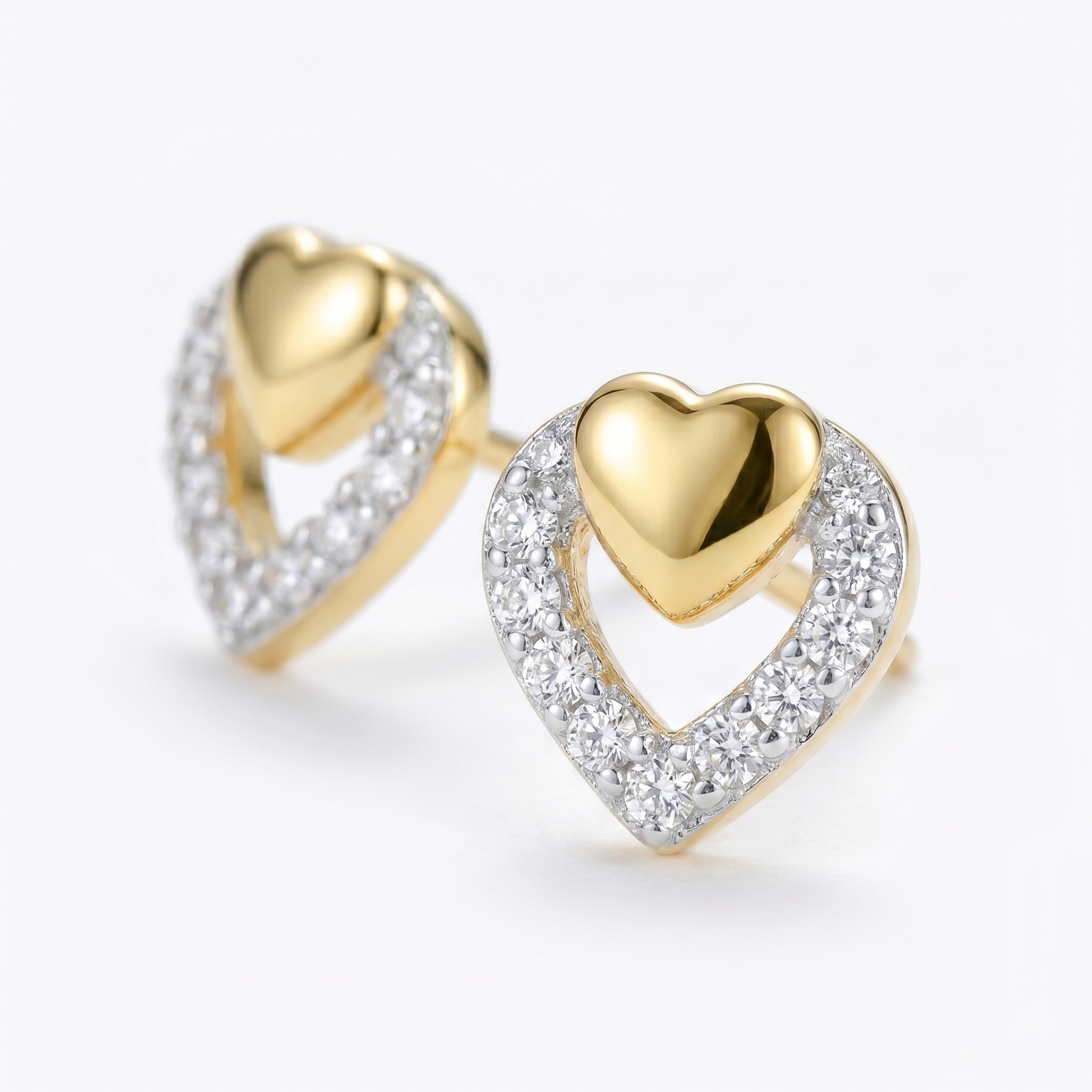 intertwined triple band diamond ring