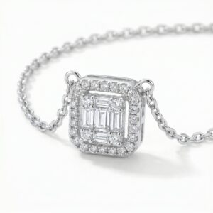 intertwined triple band diamond ring