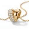 intertwined triple band diamond ring