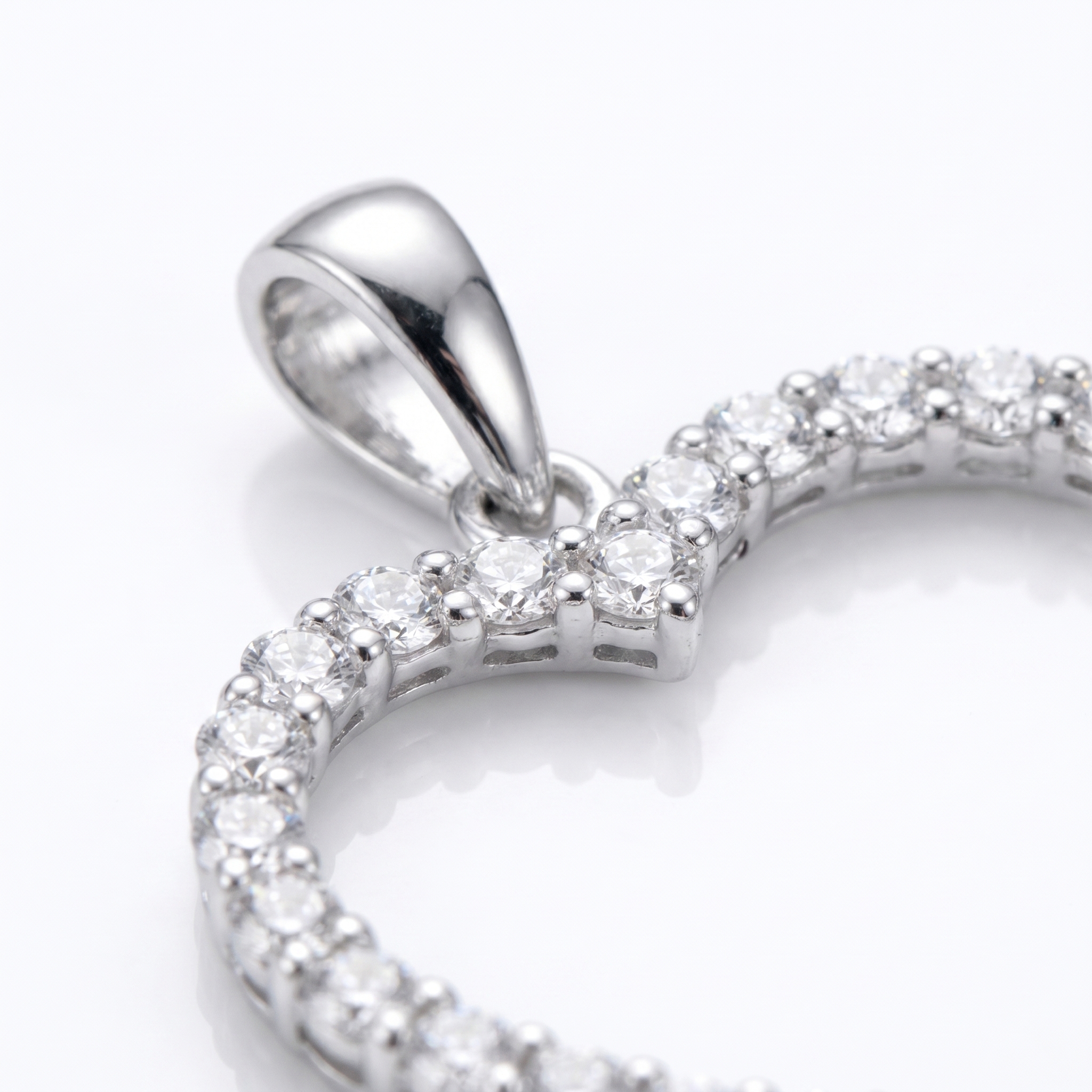 intertwined triple band diamond ring