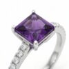 intertwined triple band diamond ring