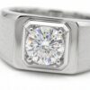 intertwined triple band diamond ring