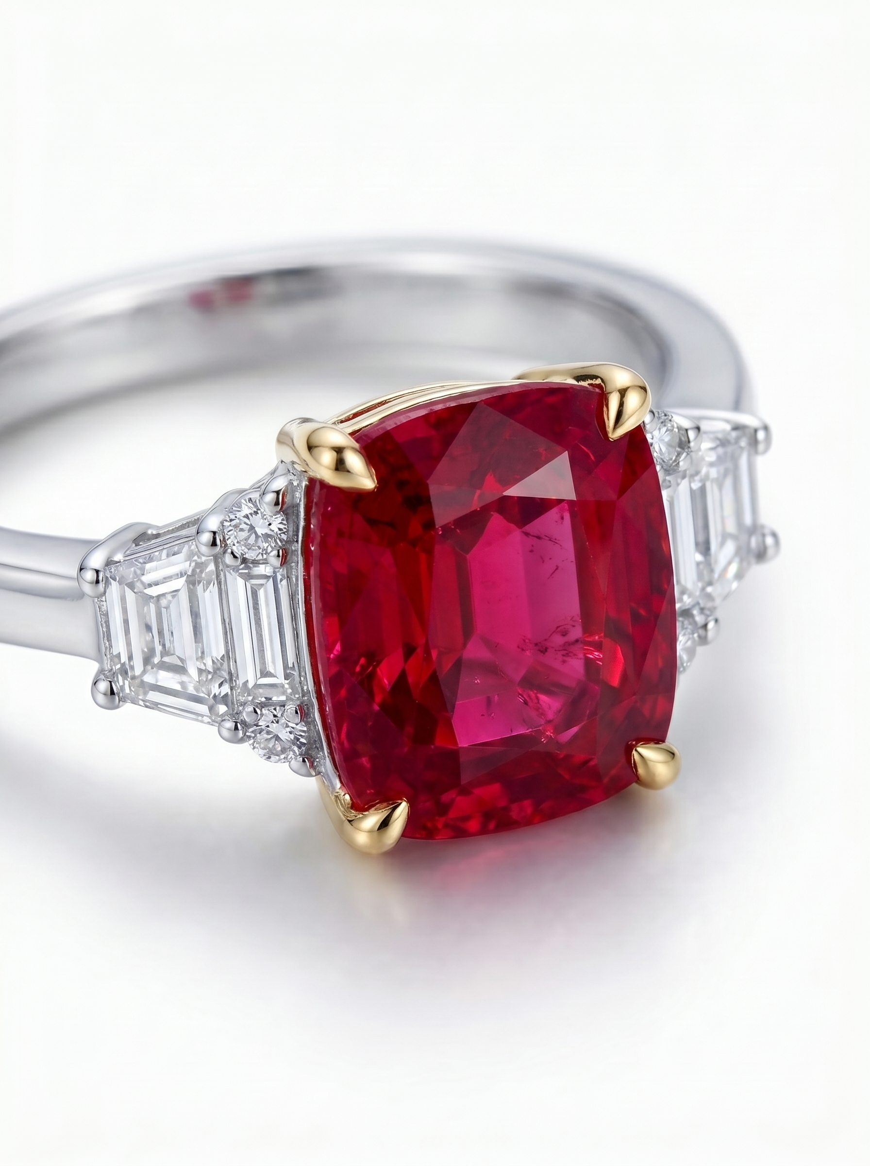 intertwined triple band diamond ring intertwined triple band diamond ring