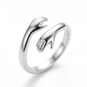 intertwined triple band diamond ring