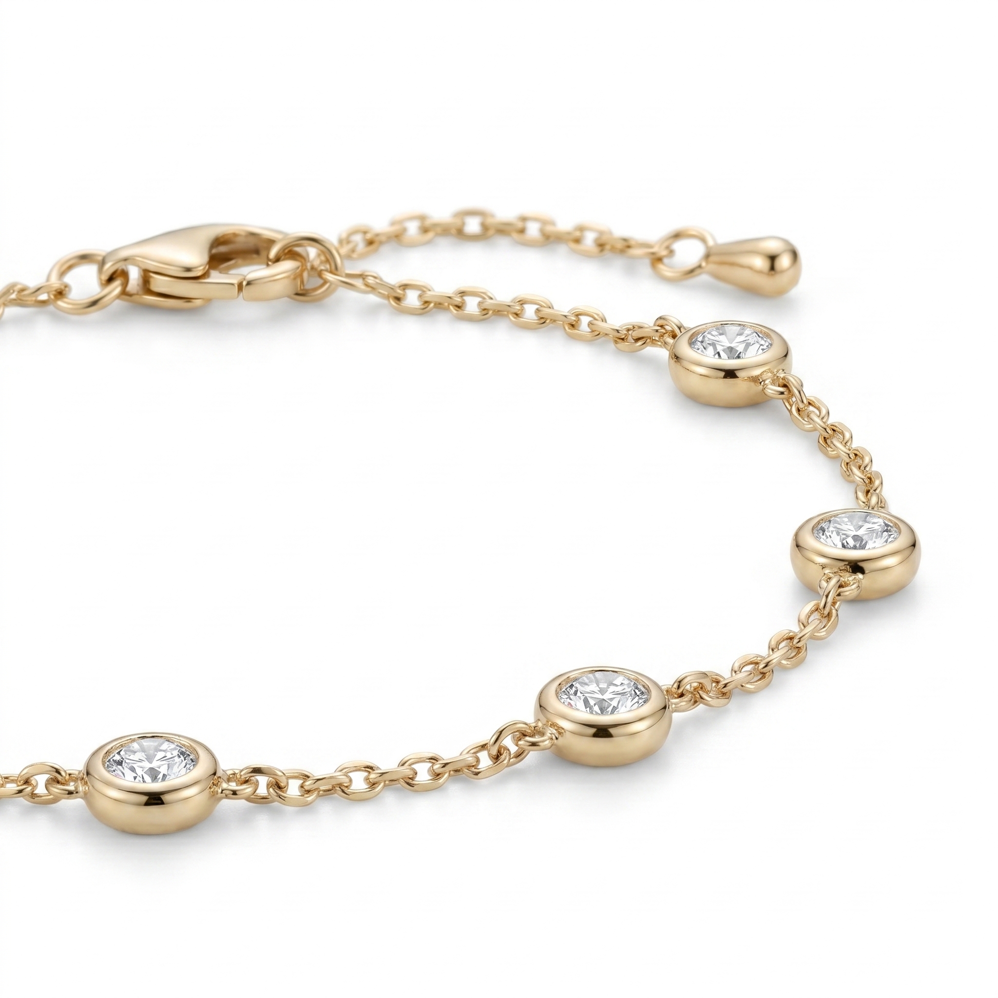 intertwined triple band diamond ring