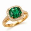 intertwined triple band diamond ring