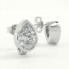 intertwined triple band diamond ring