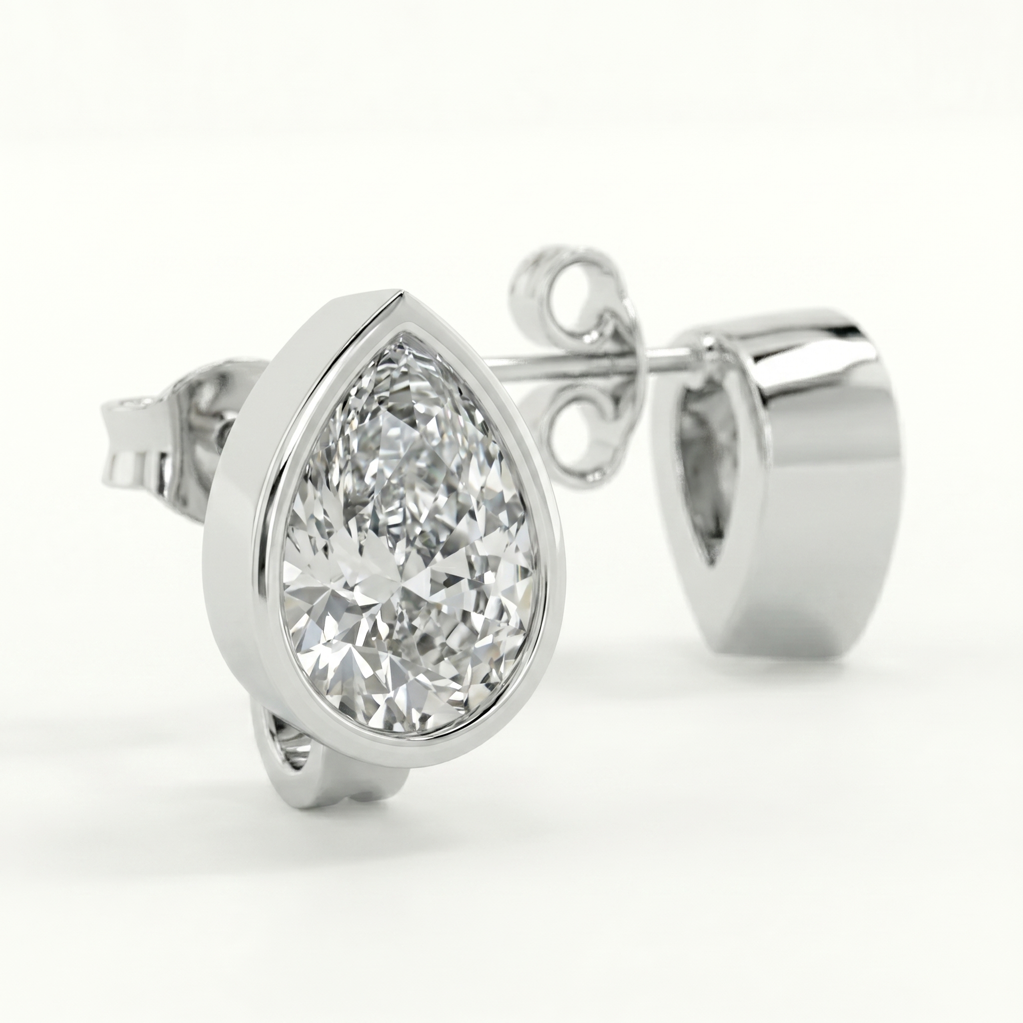 intertwined triple band diamond ring