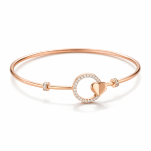 intertwined triple band diamond ring