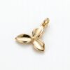 Étoile fleur gold pendant necklace