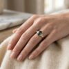 intertwined triple band diamond ring intertwined triple band diamond ring