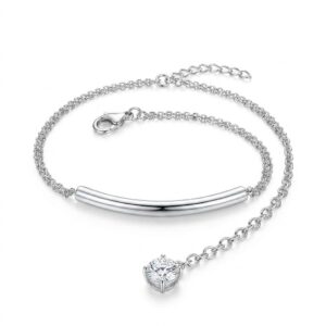glazeia aura bar chain bracelet