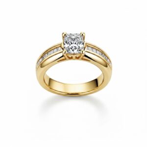 intertwined triple band diamond ring