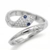 intertwined triple band diamond ring intertwined triple band diamond ring