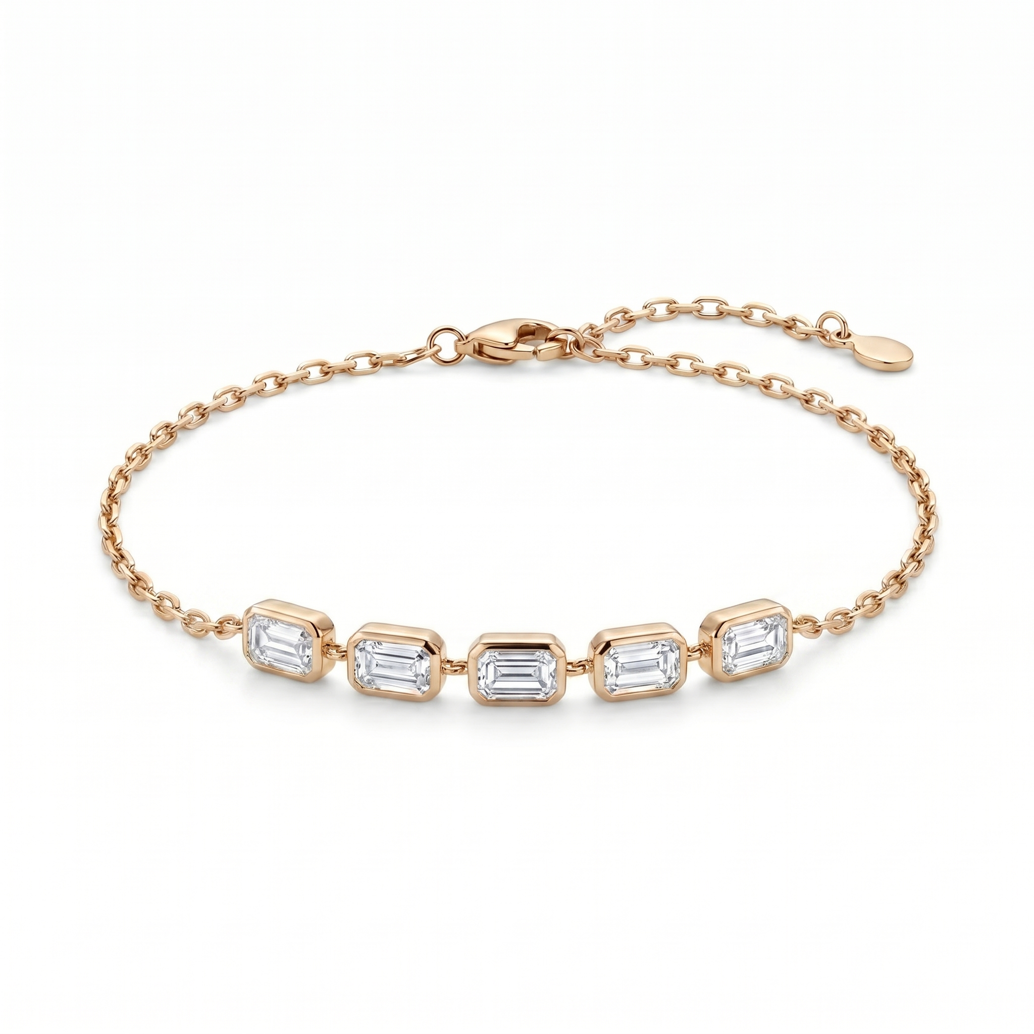 intertwined triple band diamond ring
