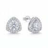 intertwined triple band diamond ring