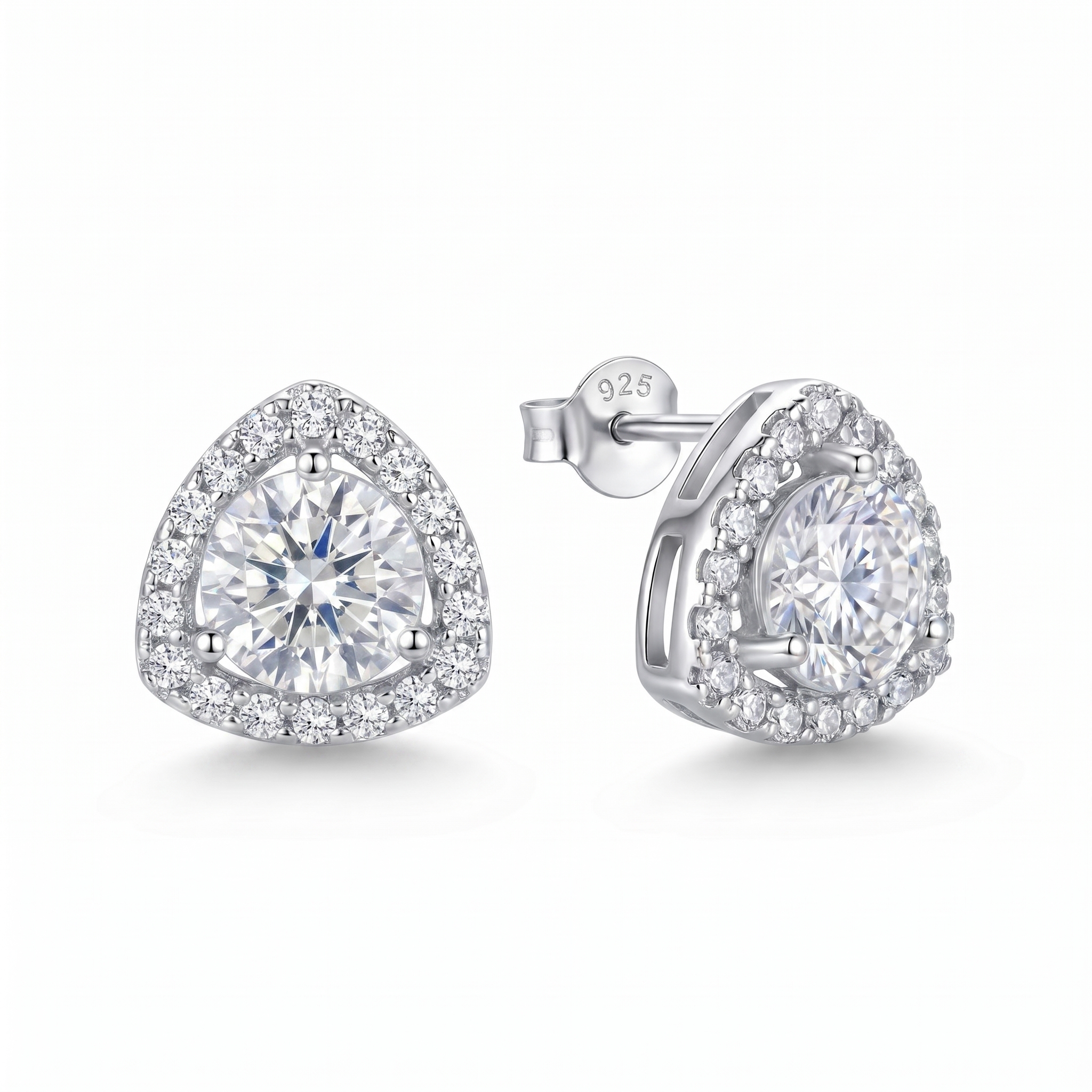 intertwined triple band diamond ring