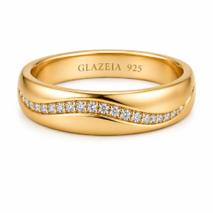 glazeia flow band ring